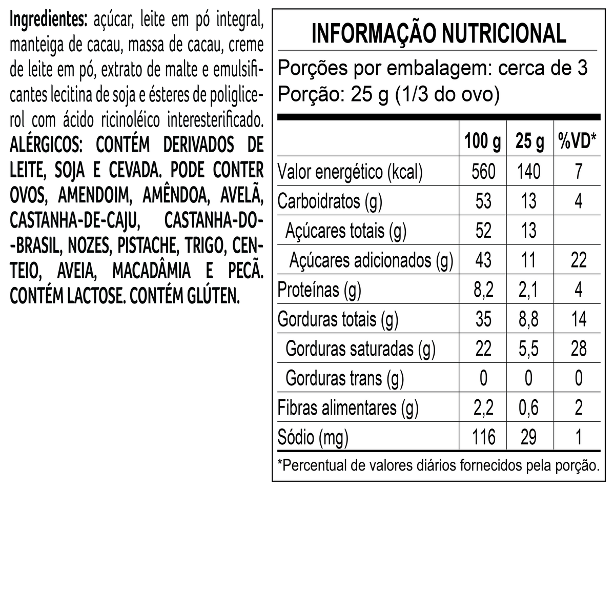 Ovo Cacau Magia ao Leite 80g