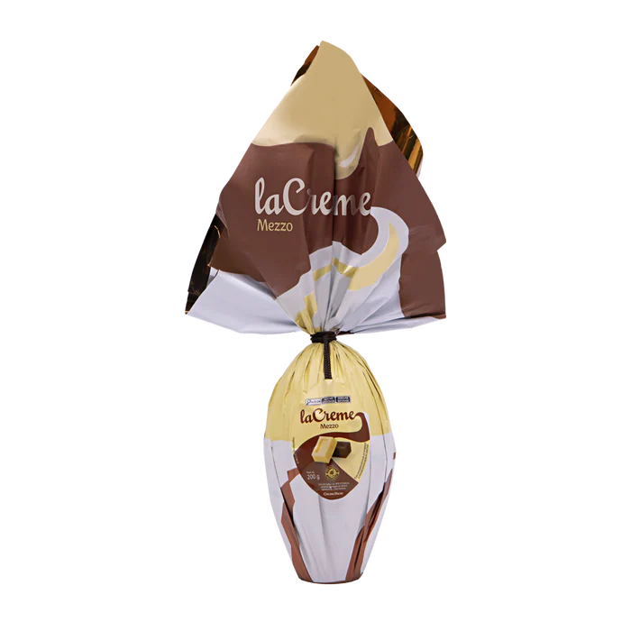 KIT 3 Ovos de Páscoa laCreme - Mezzo, Branco e Gianduia